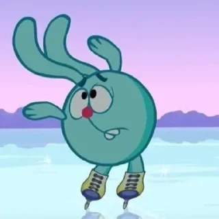 ⛸️ emoji Крош смысл жизни Telegram sticker 5 of 35