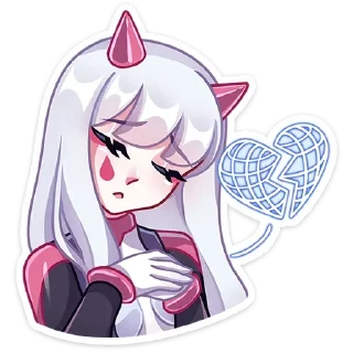 💔 emoji рейра @lolitastick х @stickers_vk Telegram sticker 5 of 50