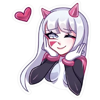❤ emoji рейра @lolitastick х @stickers_vk Telegram sticker 12 of 50