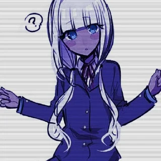 🩸 emoji @kagehk 𝑷𝒓𝒆-𝑨𝒏𝒈𝒊𝒆 Telegram sticker 10 of 11