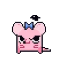 😡 emoji Пиксельные стикеры @anime4_arts Telegram sticker 24 of 49