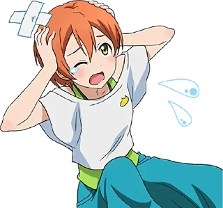 🤕 emoji Love Live by @anime_stickerr Telegram sticker 8 of 25