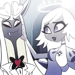 🙆‍♀️ emoji БОЛЬШЕ ⇨ @CLOOBHUB ЭМИЛИ ОТЕЛЬ ХАЗБИН HAZBIN HOTEL Telegram sticker 24 of 120