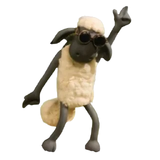 👍 emoji Shaun the Sheep @MoiStikiBot Telegram sticker 14 of 104