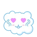 Sticker from clouds by bla bla bla