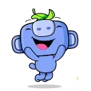 📣 emoji Discord: Hello Wumpus @CrazySnep Telegram sticker 19 of 30