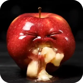 🤢 emoji БОЛЬШЕ ⇨ @CLOOBHUB МЕМЫ MEMES ФРУКТЫ FRUITS TG ТГ Telegram sticker 6 of 105