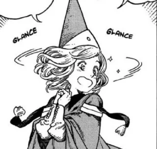 Sticker from Witch Hat Atelier
