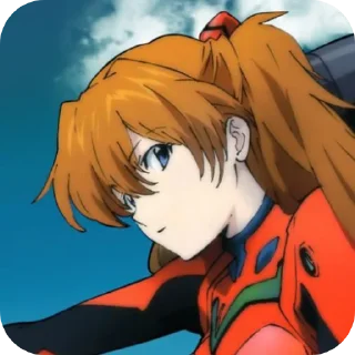 🧡 emoji Aska Langley • @Earth928B Telegram sticker 23 of 50
