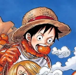 Sticker from Luffy @One_piece_stic