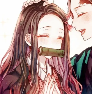 🐚 emoji Nezuko chaaan~ Telegram sticker 17 of 120
