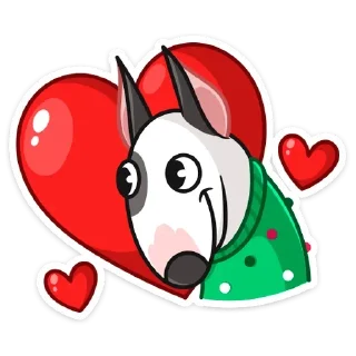 ❤️ emoji Новогодний Такер (@TgSticker) Telegram sticker 21 of 48