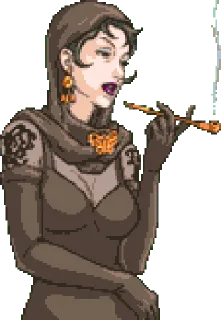 😒 emoji Ace Attorney favs Telegram sticker 9 of 78