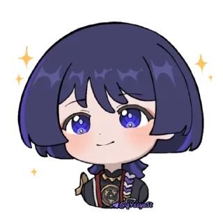 🌟 emoji Cute genshin Telegram sticker 11 of 14