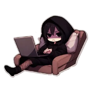 🌟 emoji NeuroWoman Telegram sticker 8 of 25