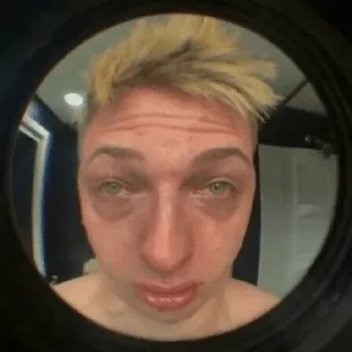 😣 emoji Миша хуйло здарова Telegram sticker 2 of 24