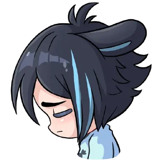 😞 emoji Тёмный Эдди Telegram sticker 7 of 48