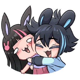 🤗 emoji Тёмный Эдди Telegram sticker 11 of 48
