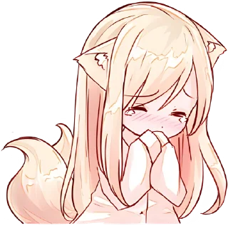 😭 emoji Некомия 3 @Nyasticks Telegram sticker 11 of 40