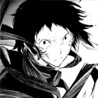 ☠️ emoji Akutagawa Ryunosuke @Akytikkk Telegram sticker 5 of 97