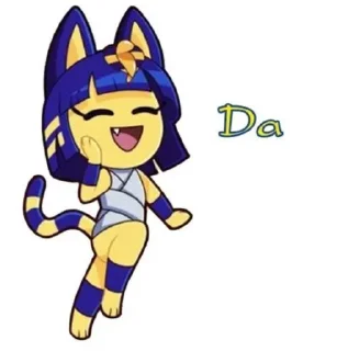 😸 emoji Ankha New (2) Telegram sticker 10 of 13