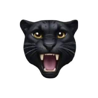 🌟 emoji free pack black ⟡ @stikidari Telegram sticker 5 of 29