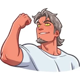 💪 emoji Вервольф Telegram sticker 18 of 48