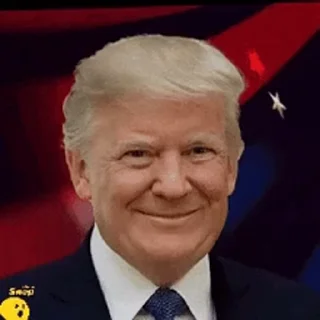 🌟 emoji Трамп Telegram sticker 22 of 43