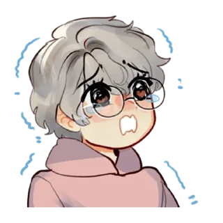 🥺 emoji Минами-кун @tg_sticks Telegram sticker 21 of 33