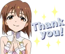 😍 emoji THE IDOLM@STER & CINDERELLA GIRLS :: @line_stickers Telegram sticker 5 of 104