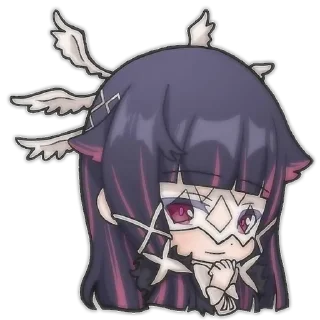 😊 emoji ☆ Коломбина ☆ :: @myworksMQ Telegram sticker 21 of 25