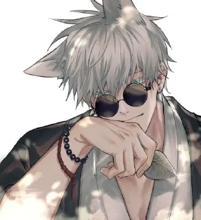 🐱 emoji Магическая битва Telegram sticker 10 of 14