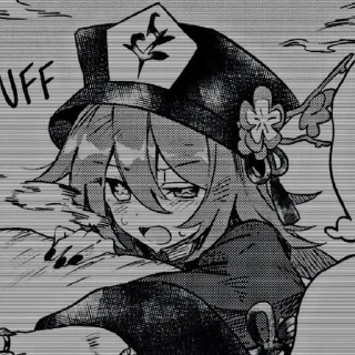 Sticker from хутаошка чб