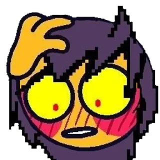💘 emoji Жёлтые смайлики с 13 карт Telegram sticker 8 of 32