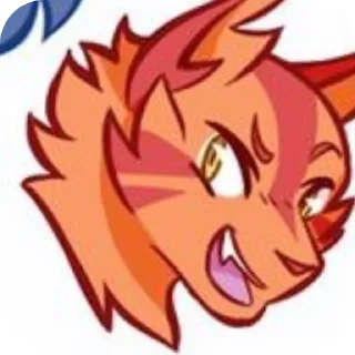 😈 emoji Warrior cat Telegram sticker 5 of 41