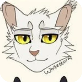 🙃 emoji Warrior cat Telegram sticker 24 of 41