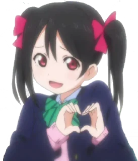 ❤️ emoji Нико-чан @anime_stickerr Telegram sticker 24 of 34