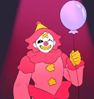 🤡 emoji UPDOG- Clown Telegram sticker 16 of 34