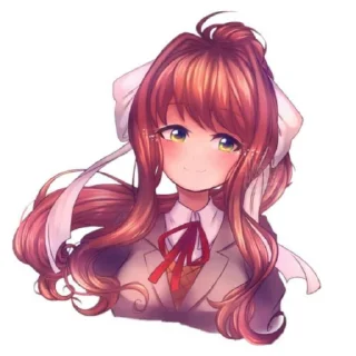 😏 emoji Моника Telegram sticker 6 of 98