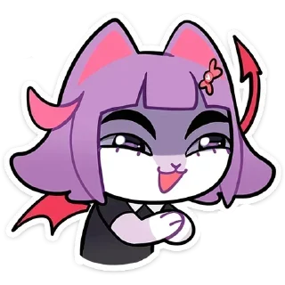 😈 emoji Масюня-сюсюня Telegram sticker 22 of 120
