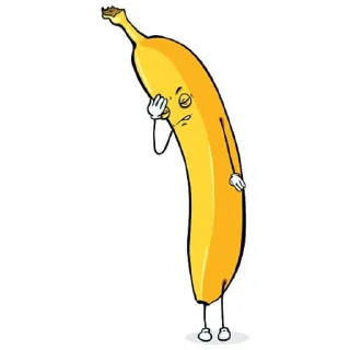 🍌 emoji Cheese & Banana Telegram sticker 17 of 19