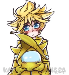 🍌 emoji Cheese & Banana Telegram sticker 7 of 19
