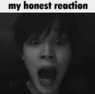 Sticker from my honest reaction @ezerew