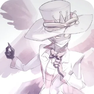 🍎 emoji БОЛЬШЕ ⇨ @CLOOBHUB ЛЮЦИФЕР ОТЕЛЬ ХАЗБИН LUCIFER ТГ Telegram sticker 17 of 53