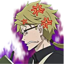 😡 emoji Bungou Stray Dogs Telegram sticker 15 of 80