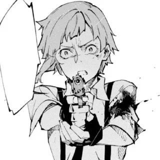 😡 emoji atsushi stickerpack(manga) Telegram sticker 14 of 54