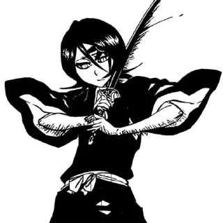 🤩 emoji Rukia • @bchixsi @TgEmodziBot Telegram sticker 12 of 65