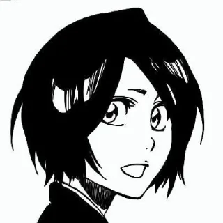 🤩 emoji Rukia • @bchixsi @TgEmodziBot Telegram sticker 18 of 65