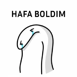 😔 emoji Uzbek Mems Telegram sticker 21 of 120