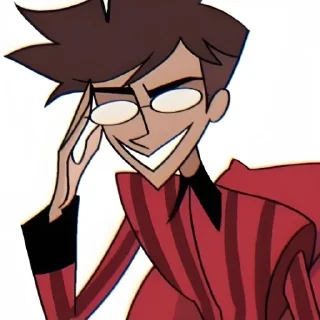 🎴 emoji (1)Alastor Mydeernanny|HotelHazbin @Serebrealstik @Darkhote Telegram sticker 20 of 120
